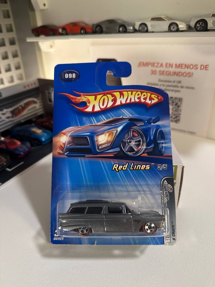 Hot Wheels Red Lines Die-Cast Car imagen 1
